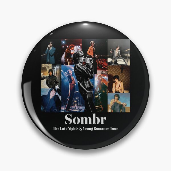 Item preview, Sombr The Late Nights And Young Romance Tour designed and sold by StainedMoons.