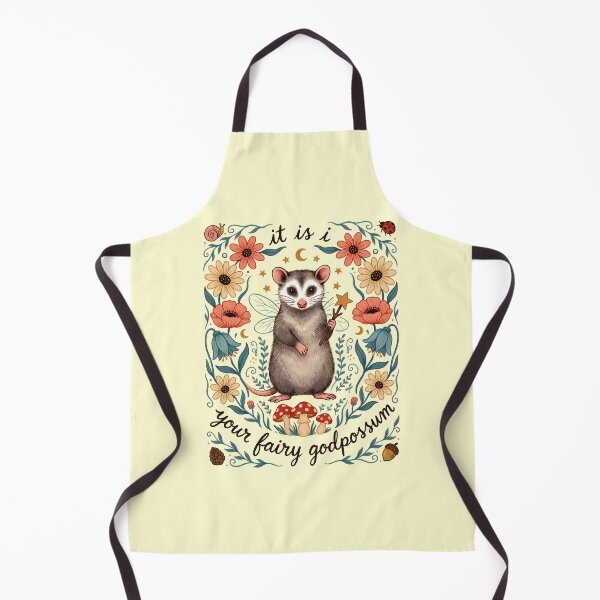 Item preview, It Is I Your Fairy Godpossum Fantasy Opossum Meme designed and sold by Redgiant87x.