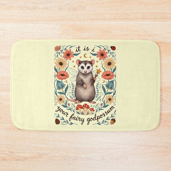 Item preview, It Is I Your Fairy Godpossum Fantasy Opossum Meme designed and sold by Redgiant87x.