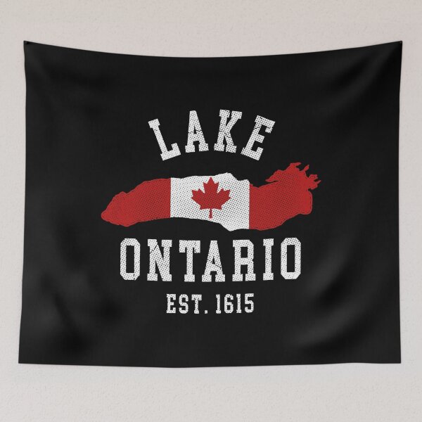 Item preview, Lake Ontario EST 1615 Canadian Flag designed and sold by gunaone-design.
