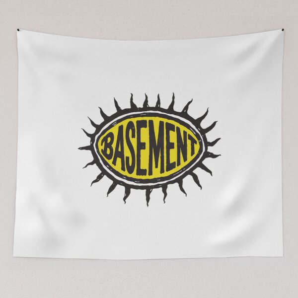 Item preview, BASEMENTS Ovals Sunbursts Eye Grunge Band  designed and sold by MarekTollen.