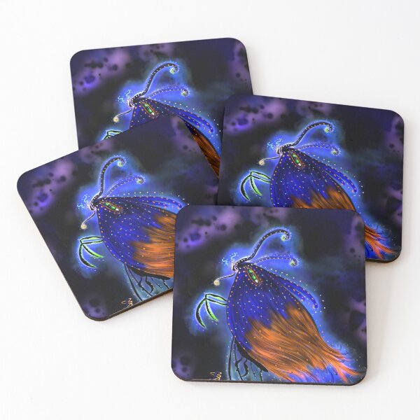 Item preview, Bioluminescent Creature in Deep Space designed and sold by JanekaBobbitt.