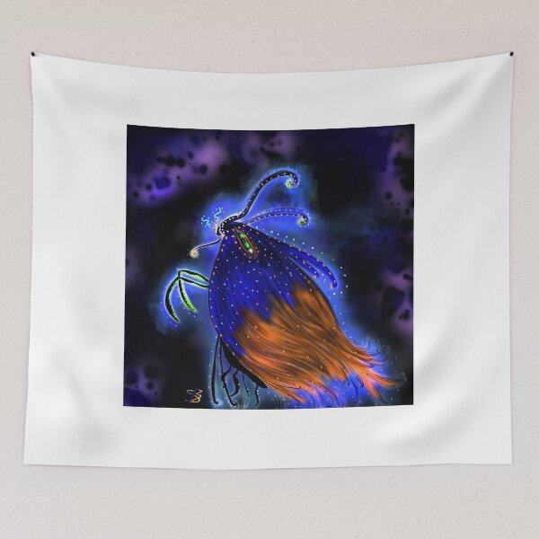 Item preview, Bioluminescent Creature in Deep Space designed and sold by JanekaBobbitt.
