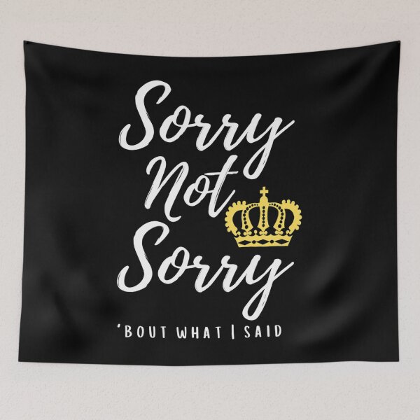 Item preview, Best Seller - Sorry Not Sorry Six The Musical designed and sold by BeasleyMontg.