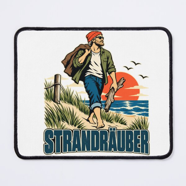 Item preview, Beachcombers – Coastal Love, Sea & Beach Retro Design designed and sold by FrenchieFever.