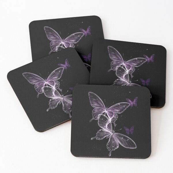 Item preview, Purple Glitch Butterflies designed and sold by Exodoi.