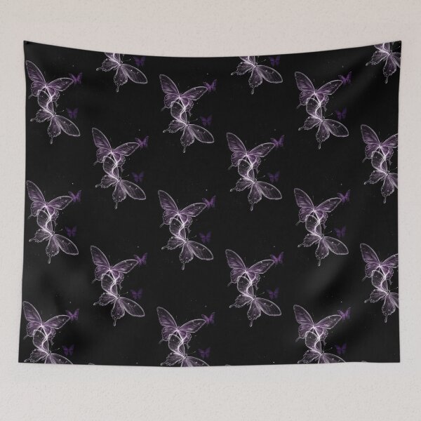 Item preview, Purple Glitch Butterflies designed and sold by Exodoi.