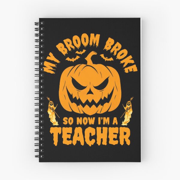 Item preview, Spooky Halloween Pumpkin with Teacher Quote T-Shirt designed and sold by Just4Sinners.
