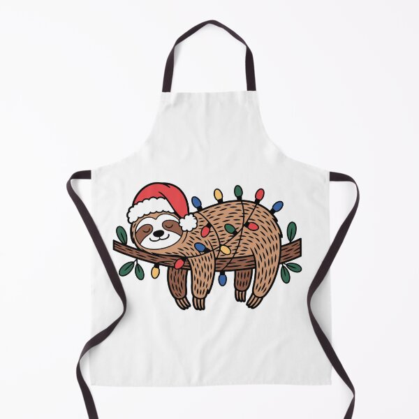 Item preview, Cute Sleeping Sloth Christmas Lights Holiday Design designed and sold by styleonestaa.