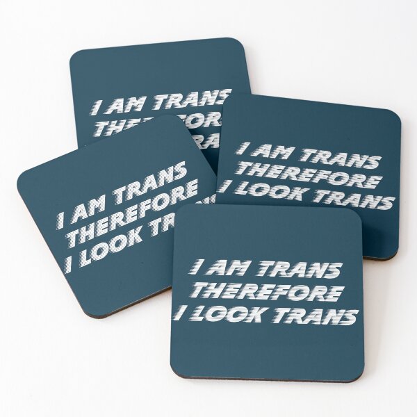 Item preview, i am trans therefore i look trans designed and sold by DeltaQuadrant.