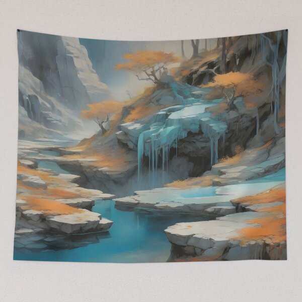 Item preview, Autumn Cascade designed and sold by Prachodayat Artworks.