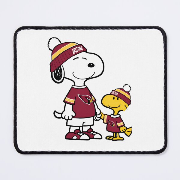 Item preview, Snoopy Woodstock Arizona Cardinalss NFL Fan designed and sold by fizzstocmathepa.