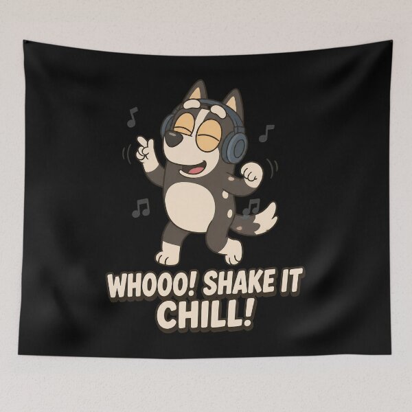 Item preview, Bluey Chilli Whooo Shake It Dog Dance designed and sold by visionnen.