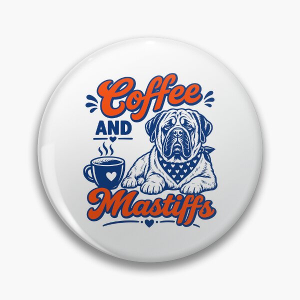 Item preview, Coffee and Mastiffs Dog Mom designed and sold by gunaone-design.