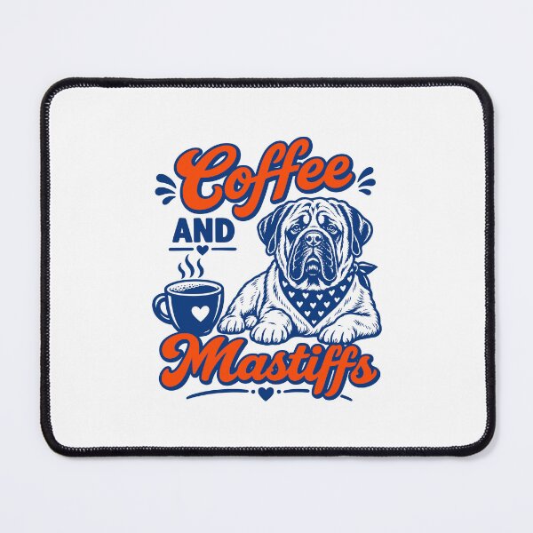 Item preview, Coffee and Mastiffs Dog Mom designed and sold by gunaone-design.