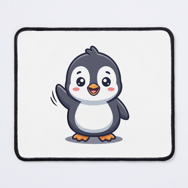 Item preview, Cute Waving Baby Penguin designed and sold by VFXguy.