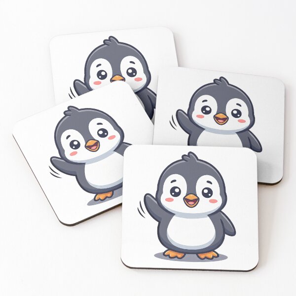 Item preview, Cute Waving Baby Penguin designed and sold by VFXguy.