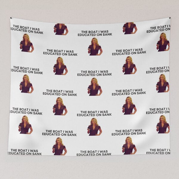 Item preview, 30 Rock - Jenna - The Boat I Was Educated On Sank designed and sold by Garstshop.