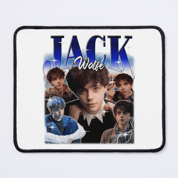 Item preview, Jack Wolfe Aesthetic Collage Retro Fan Art designed and sold by JulieannaHag.