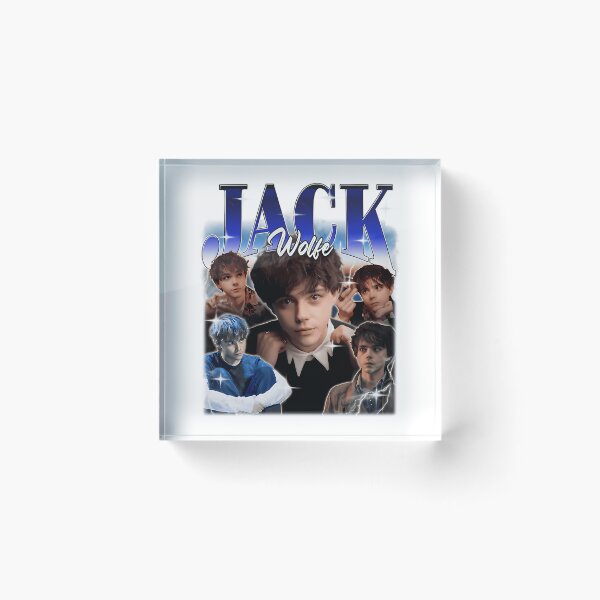 Item preview, Jack Wolfe Aesthetic Collage Retro Fan Art designed and sold by JulieannaHag.