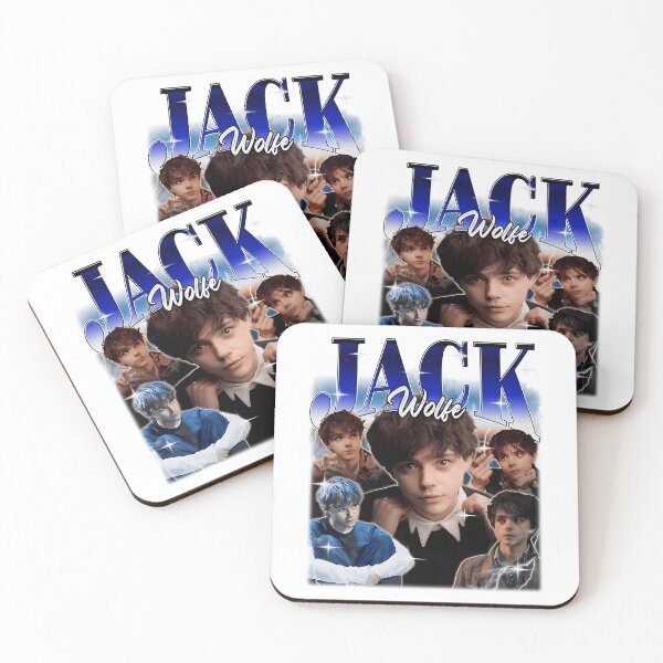 Item preview, Jack Wolfe Aesthetic Collage Retro Fan Art designed and sold by JulieannaHag.