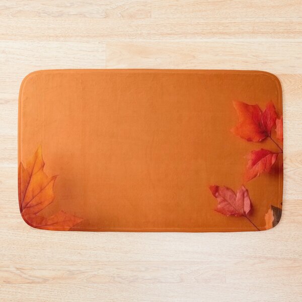 Item preview, Vibrant Autumn Pumpkins and Fallen Leaves Background — Warm Thanksgiving Harvest Frame designed and sold by LYAN-STORE.