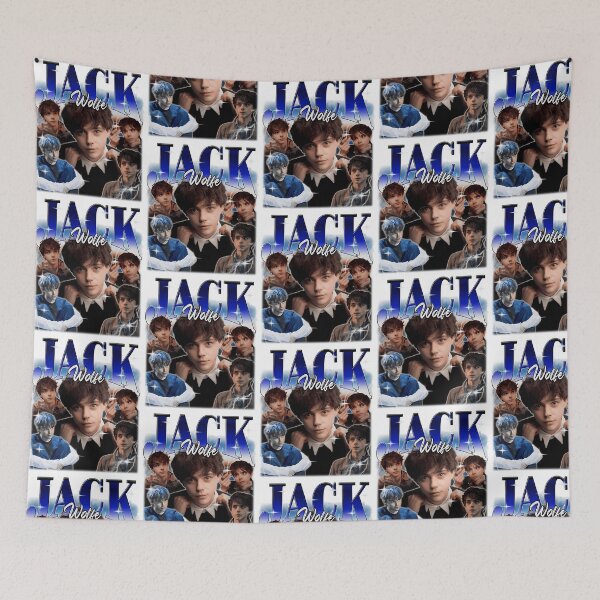 Item preview, Jack Wolfe Aesthetic Collage Retro Fan Art designed and sold by JulieannaHag.