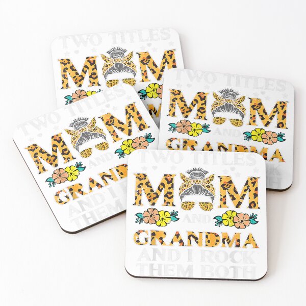 Item preview, I Have Two Titles Mom And Grandma Rock Them Both Mothers Day designed and sold by Stungmans.
