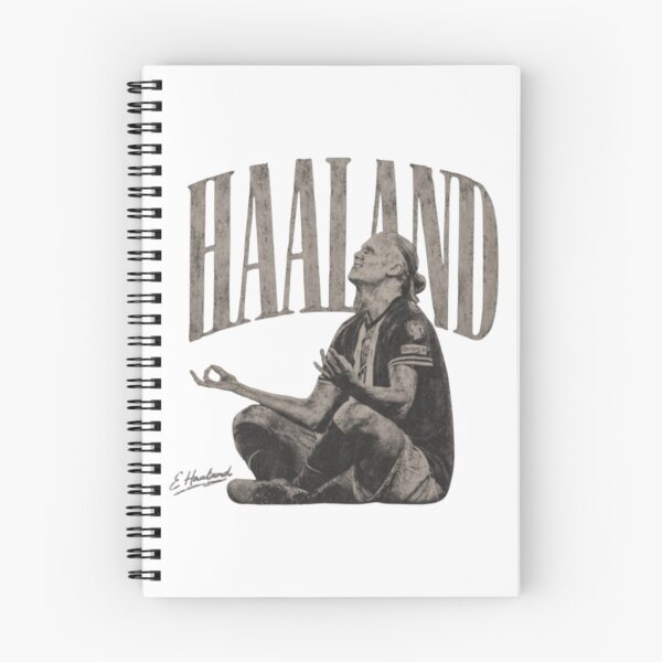 Item preview, Haaland Football Vintage MVP Portrait Design designed and sold by AdelaCaldwell.