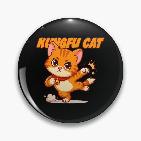 Item preview, Kungfu Cat Martial Arts Orange Tabby Funny Animal designed and sold by GiaoCalonas.