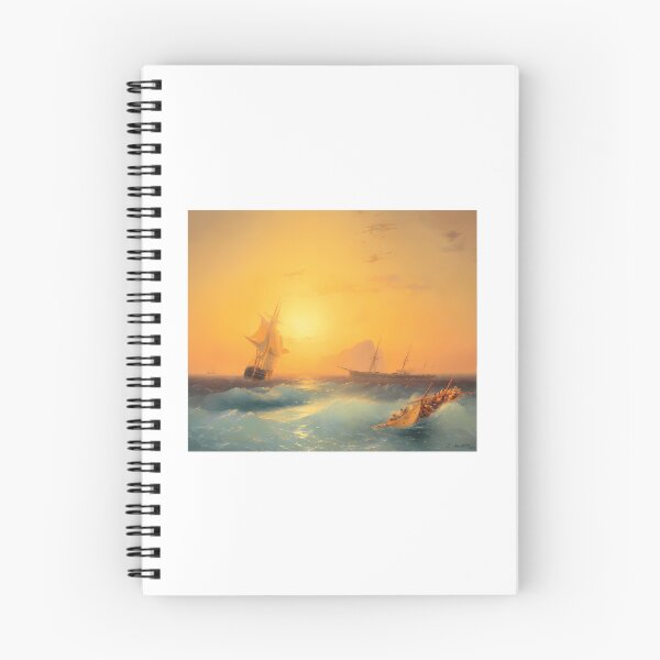 Item preview, American Shipping Off The Rock Of Gibraltar (1873) - Ivan Aivazovsky designed and sold by Garstshop.