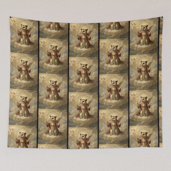 Item preview, It Is I Your Fairy Godpossum Quirky Opossum Humor designed and sold by Redgiant87x.