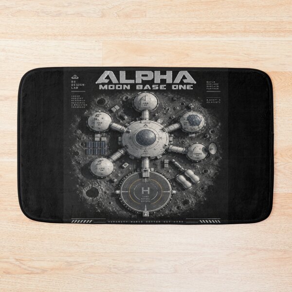 Item preview, Alpha Moon Base One – Lunar Habitat designed and sold by BB Design Garage.