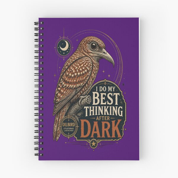 Item preview, Oilbird I Do My Best Thinking After Dark designed and sold by Max Store.