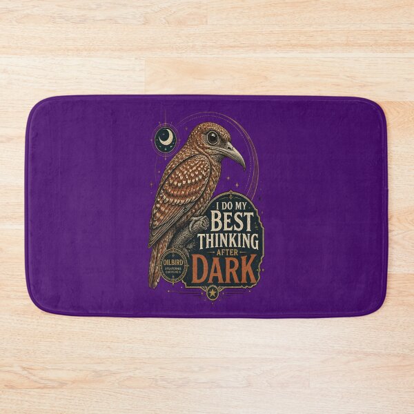 Item preview, Oilbird I Do My Best Thinking After Dark designed and sold by Max Store.