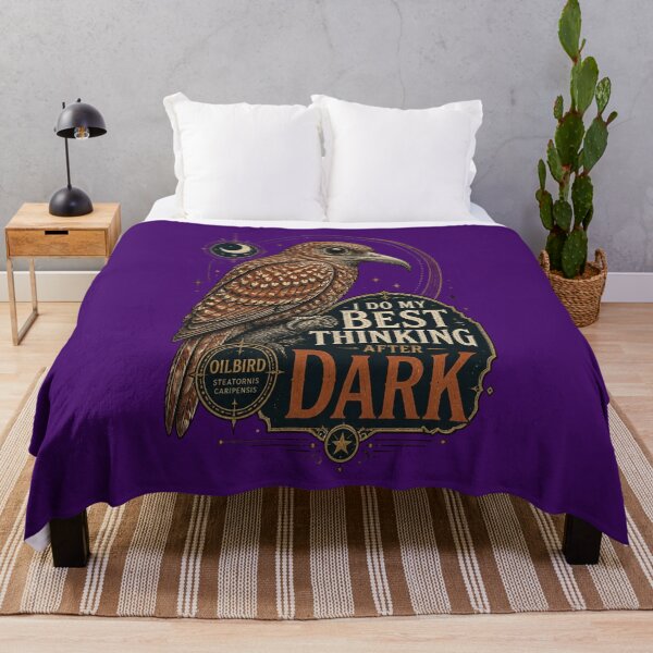 Item preview, Oilbird I Do My Best Thinking After Dark designed and sold by Max Store.