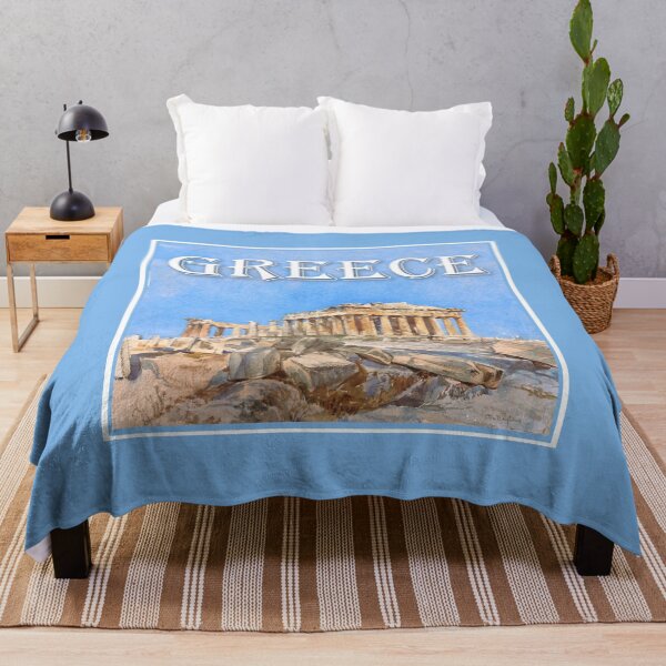 Item preview, Greece Travel Poster designed and sold by WillowNox7.