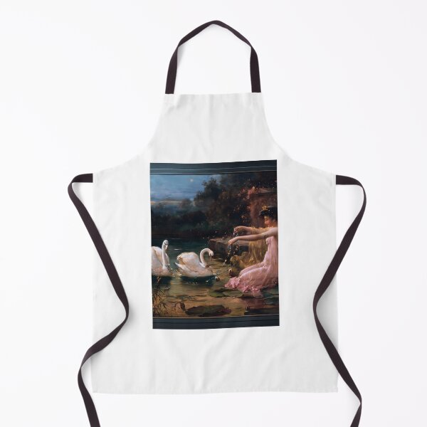 Item preview, At The Swan Lake By Hans Zatzka Remastered Xzendor7 Reproductions designed and sold by Garstshop.