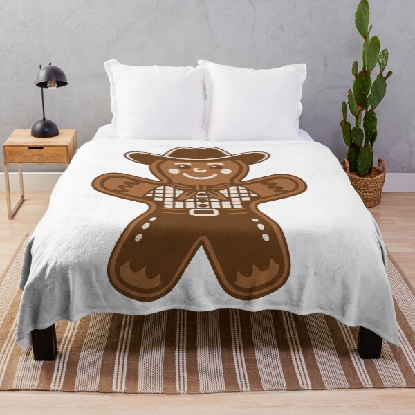 Item preview, Cowboy Gingerbread Christmas Western Holiday Design designed and sold by styleonestaa.