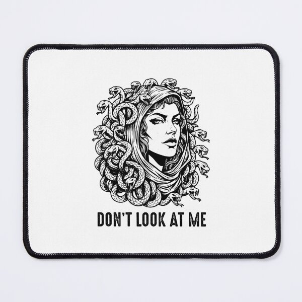 Item preview, Don't Look At Me - Funny Medusa Mythology designed and sold by gunaone-design.