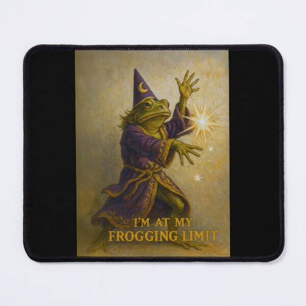 Item preview, Frog Wizard at His Froggin Limit designed and sold by abby-thorns.