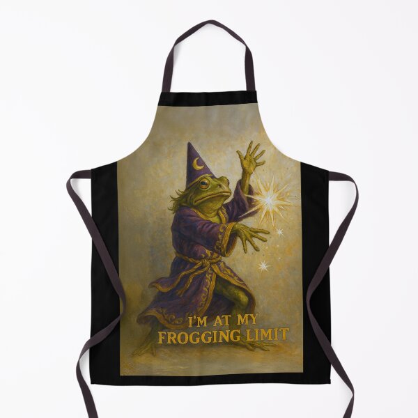 Item preview, Frog Wizard at His Froggin Limit designed and sold by abby-thorns.