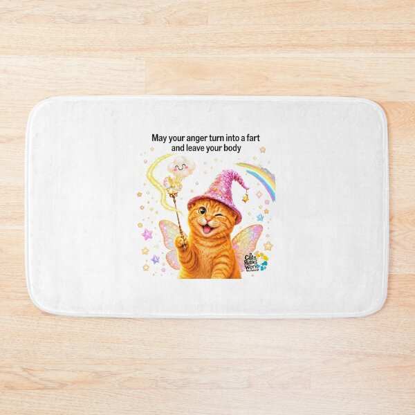 Item preview, Magical Cat Spell Fart Humor designed and sold by GiaoCalonas.