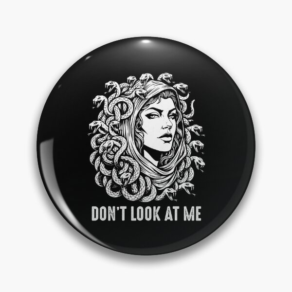 Item preview, Funny Medusa Mythology Don't Look At Me Medusa designed and sold by gunaone-design.