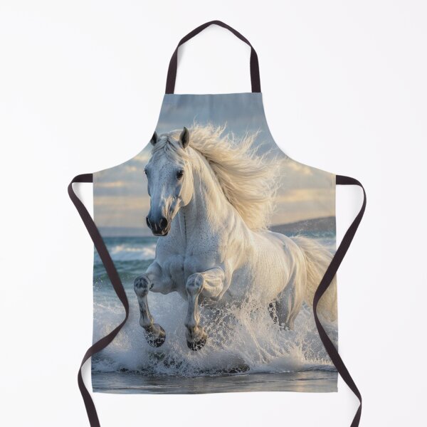 Item preview, White Horse Among Eternal Waves designed and sold by JuViRo.