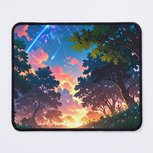 Item preview, Anime Meteor Shower Sunset River designed and sold by Jo Art.