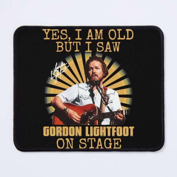 Item preview, Gordon Lightfoot Yes I Am Old Concert Design designed and sold by AdelaCaldwell.