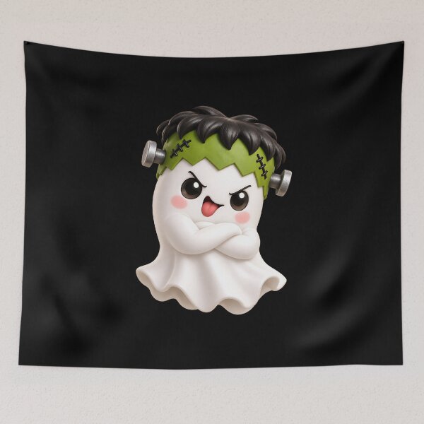 Item preview, Angry Frankenstein Ghost designed and sold by litleelseart.