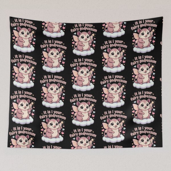 Item preview, It Is I Your Fairy Godpossum Funny Possum Magic designed and sold by Redgiant87x.