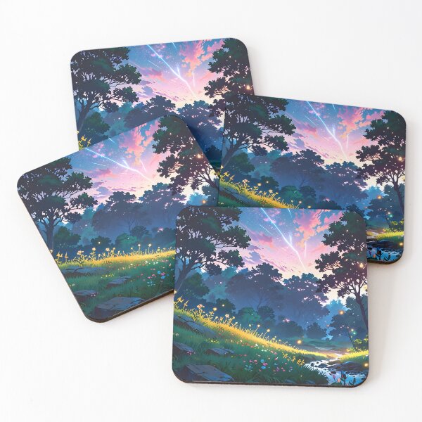 Item preview, Celestial Forest Twilight Landscape designed and sold by Jo Art.